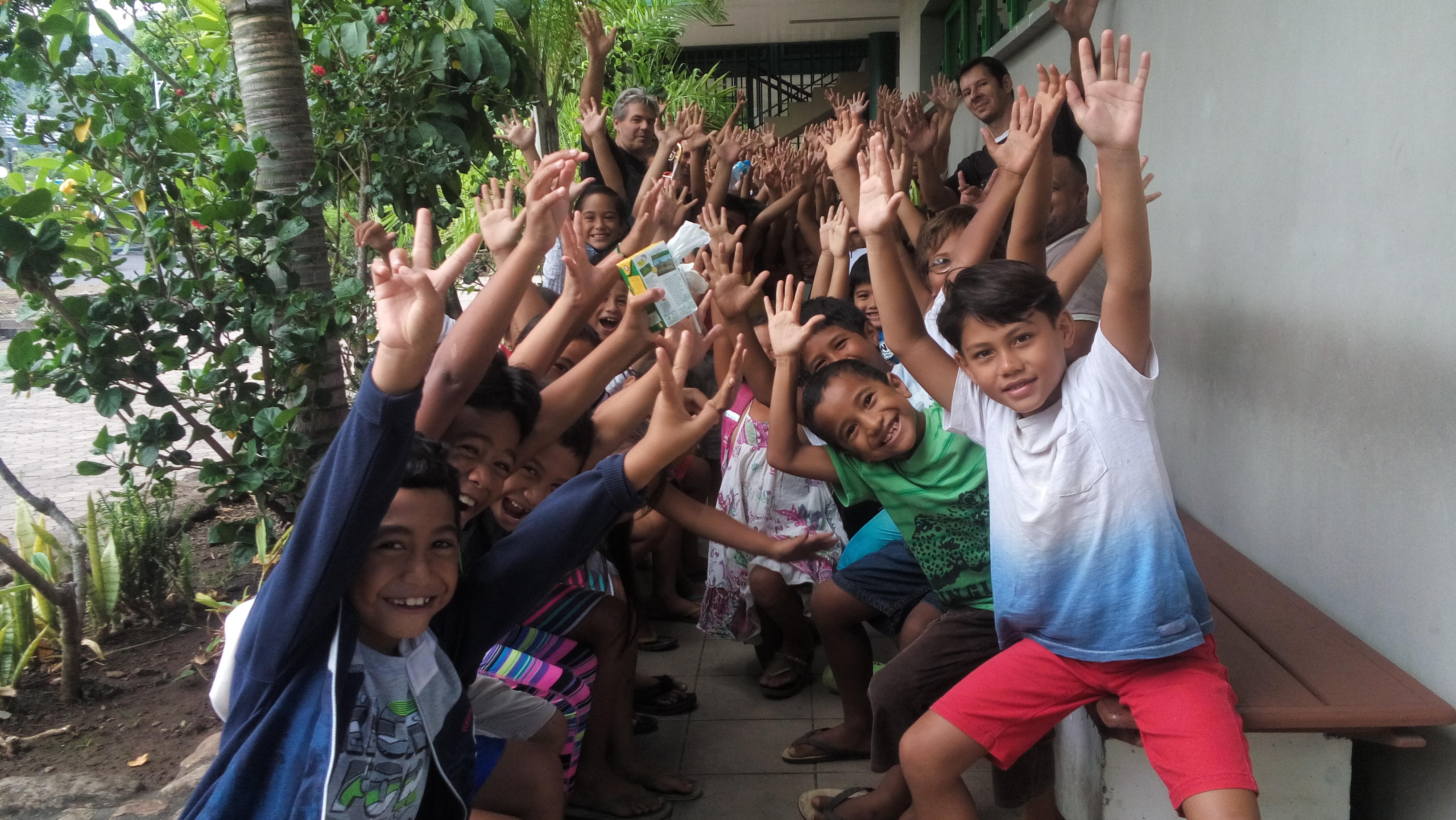 50 élèves de Taunoa dans le Vent !