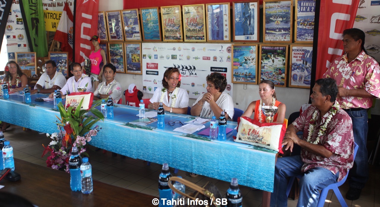 La Ministre des sports Nicole Sanquer-Fareata a représenté le président du Pays