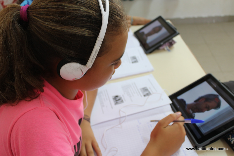 A Huahine, les élèves sont entrés dans l'ère du numérique 