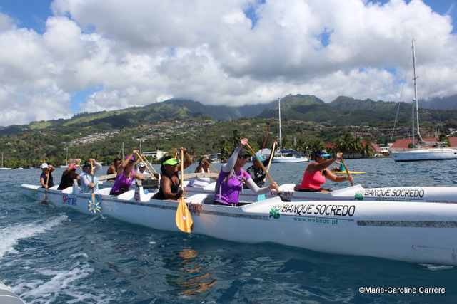 -En une semaine les rameuses péruviennes ont beaucoup progressé