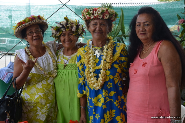 Mamie Irène et son équipe.