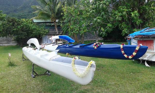 Les nouvelles pirogues du club ont été inaugurées la semaine dernière.