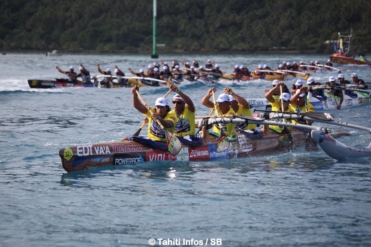 Edt Va'a avait remporté la 1e étape en 2015 avec quatre minutes d'avance