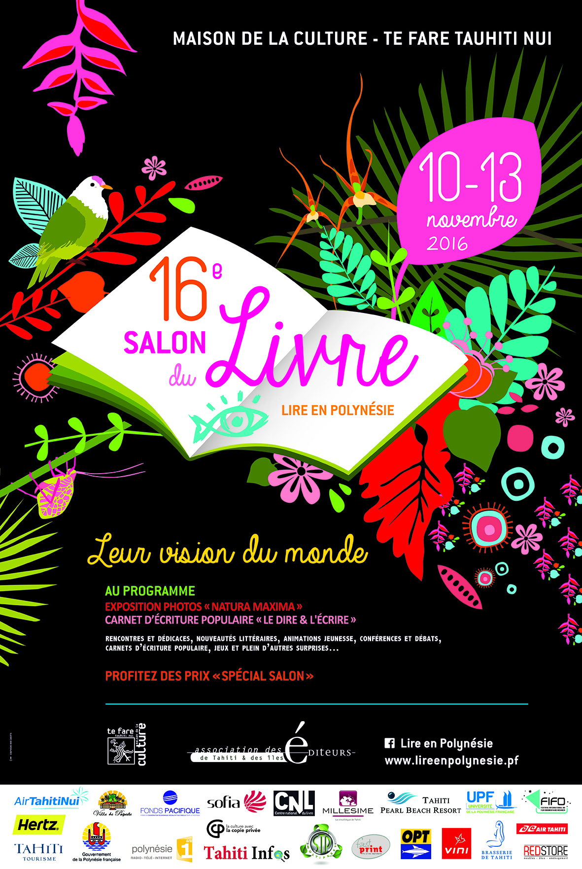 Salon du livre : une 16e édition haute en couleur !
