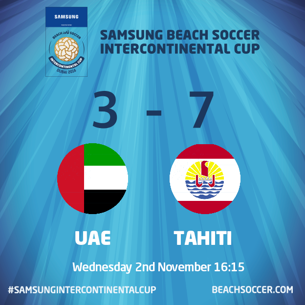 Beachsoccer « Samsung BS Cup » : Les Tikitoa se qualifient pour les demies finales à Dubaï