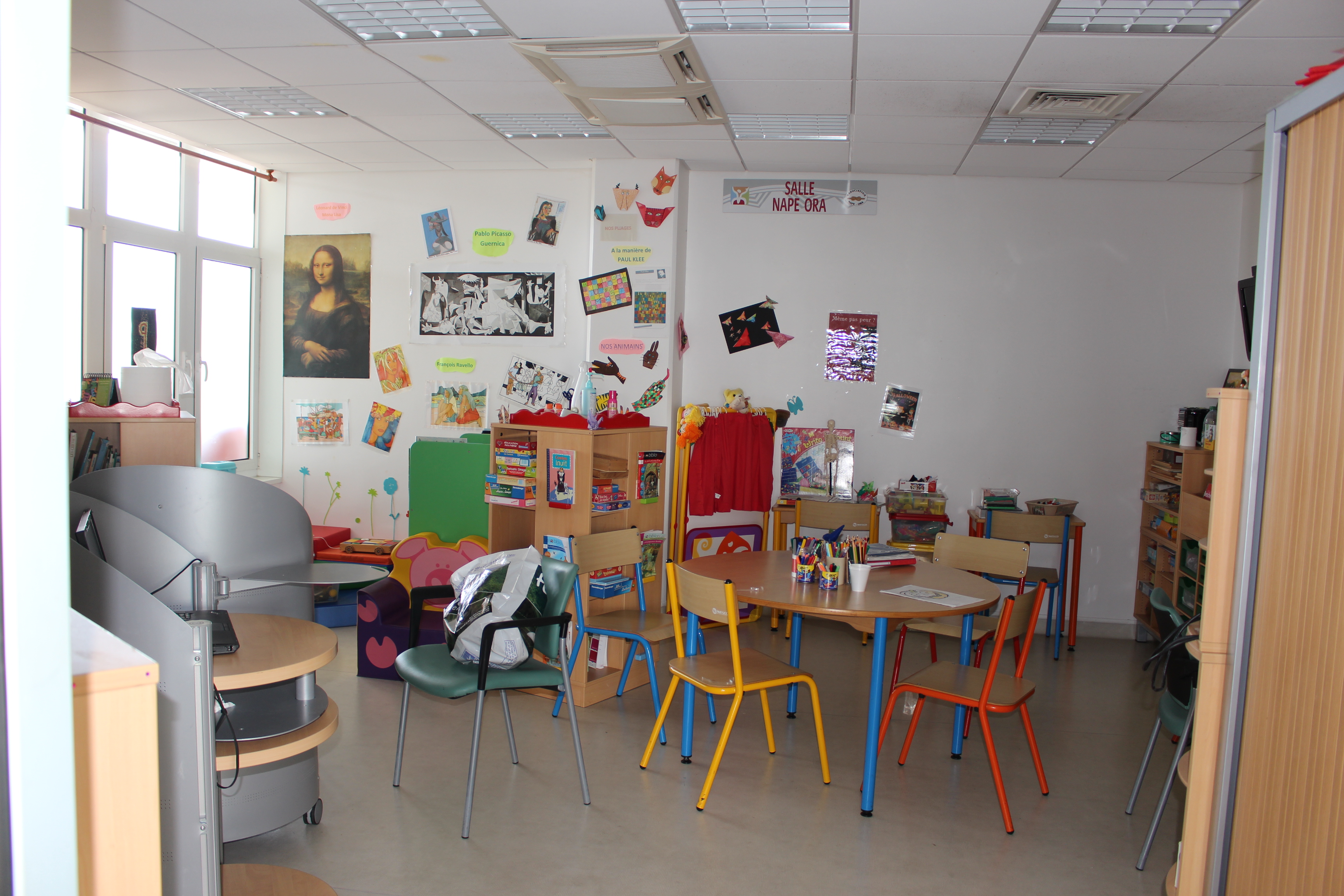 Page enfant : Une école pas comme les autres au sein de l’hôpital