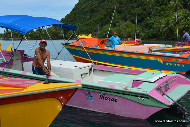 Les pêcheurs attendent la future marina.