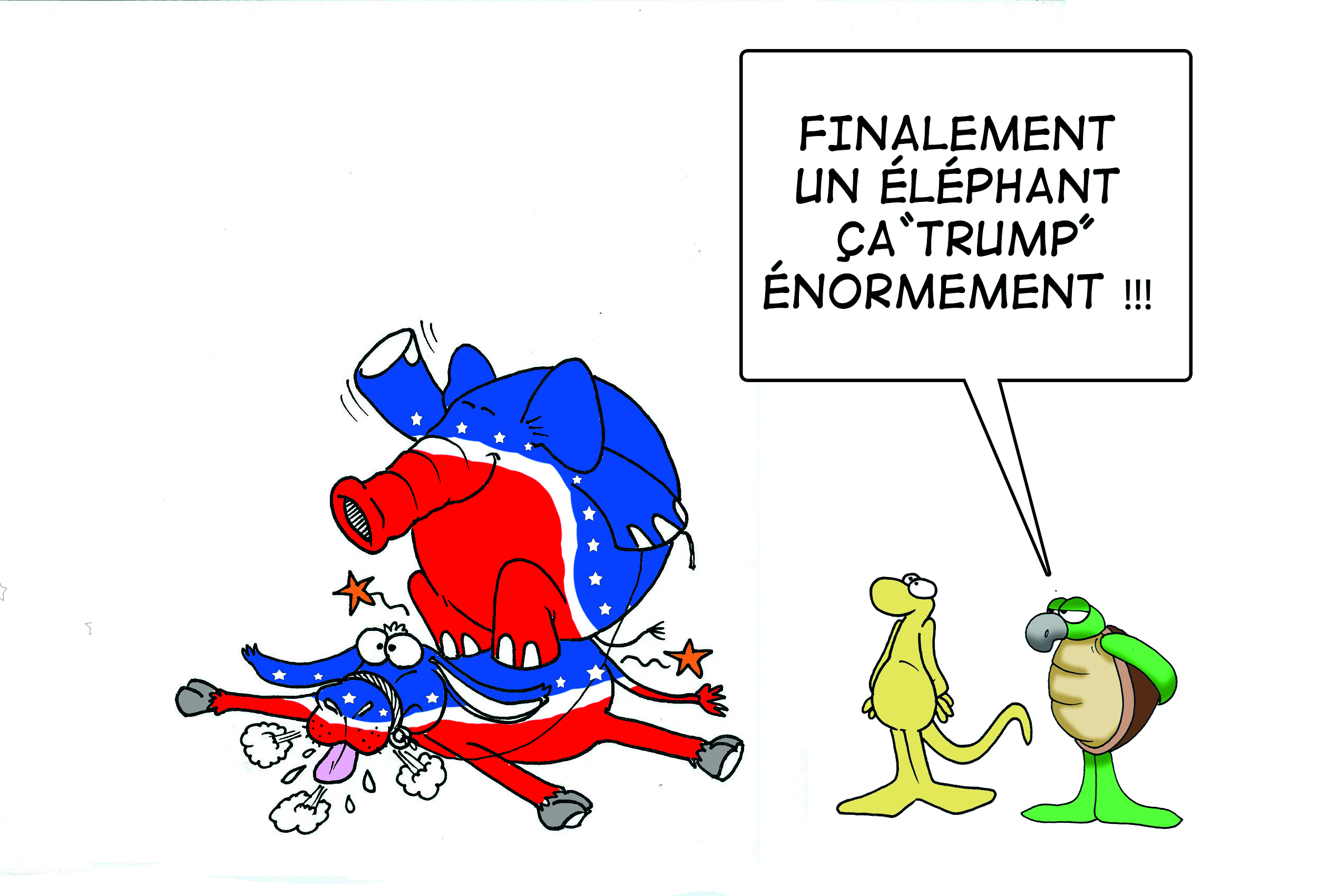 " Les élections Trump énormément " par Munoz