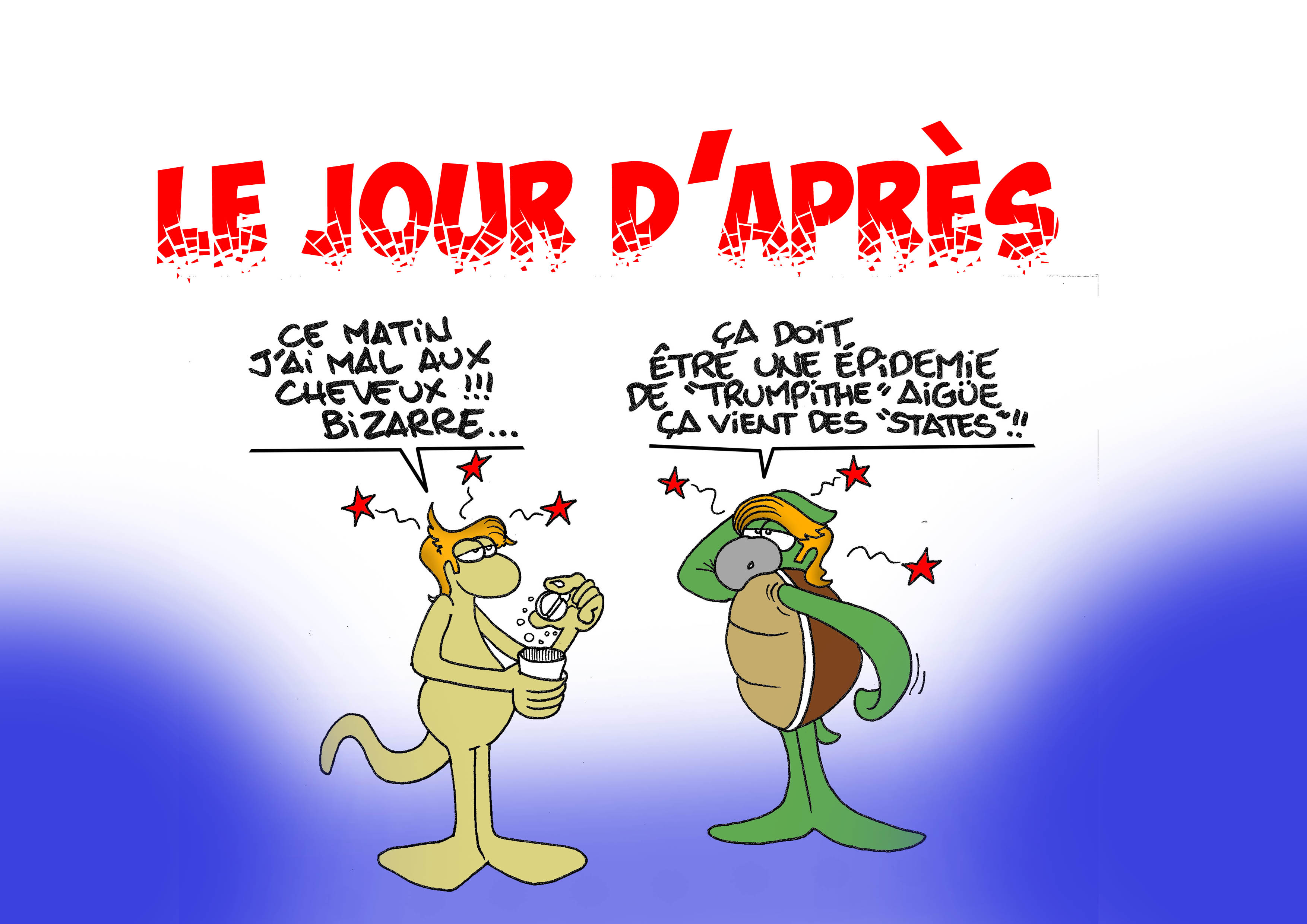 " USA : le jour d'après " par Munoz