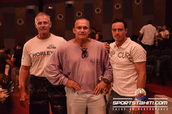 Roberto, Igor et Mike, le fils de Roberto