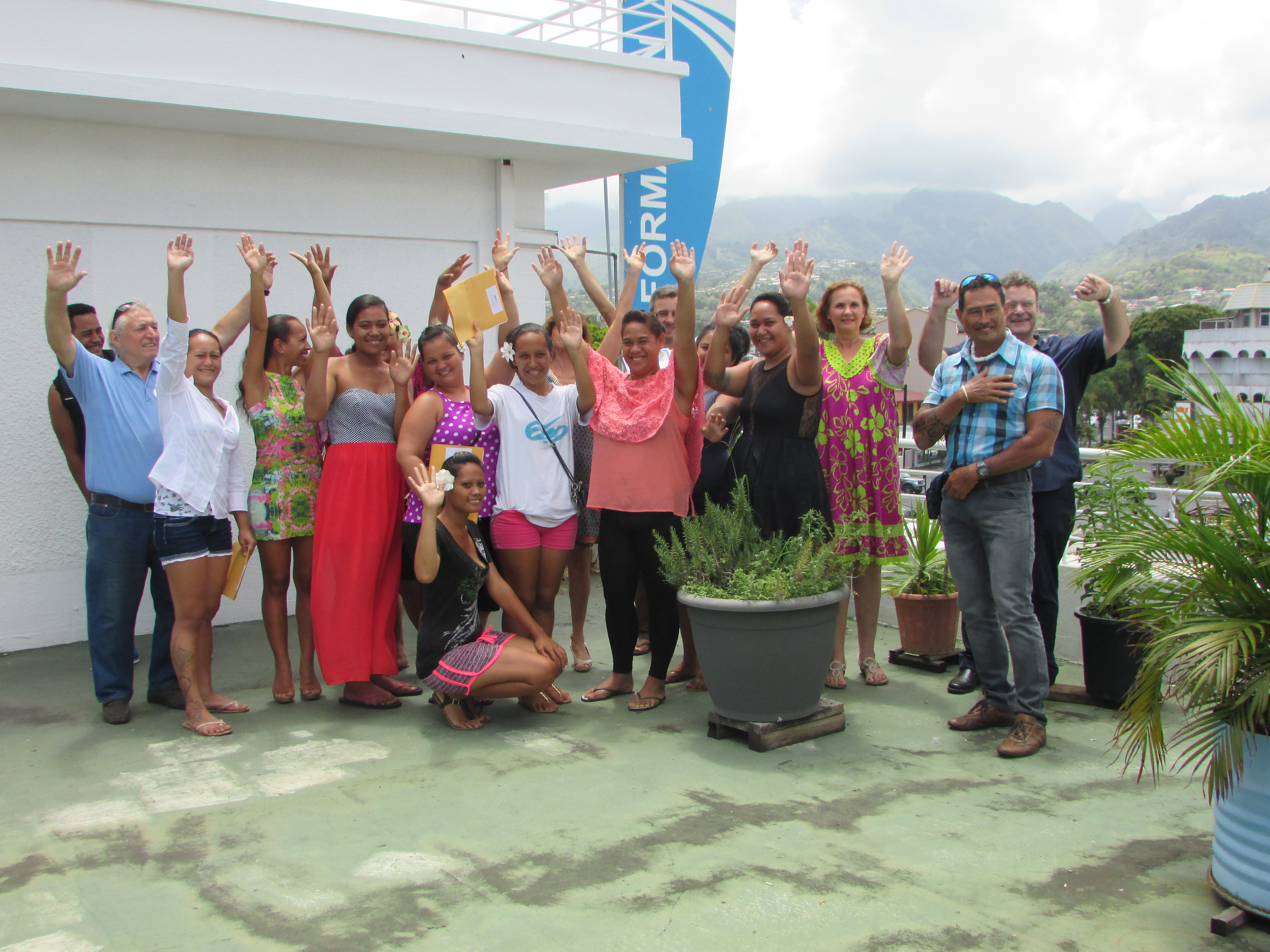 Onze jeunes étaient à Api Formation