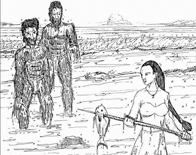 Légende de la sirène Orovaru de Rurutu