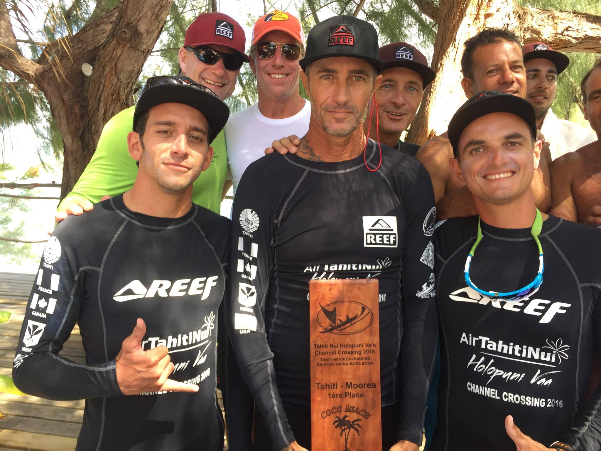 Remy, Stéphan et Damien ont remporté la première étape