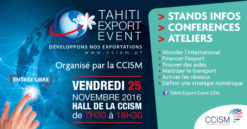 Au Tahiti Export Event 2016 : témoignages et conseils