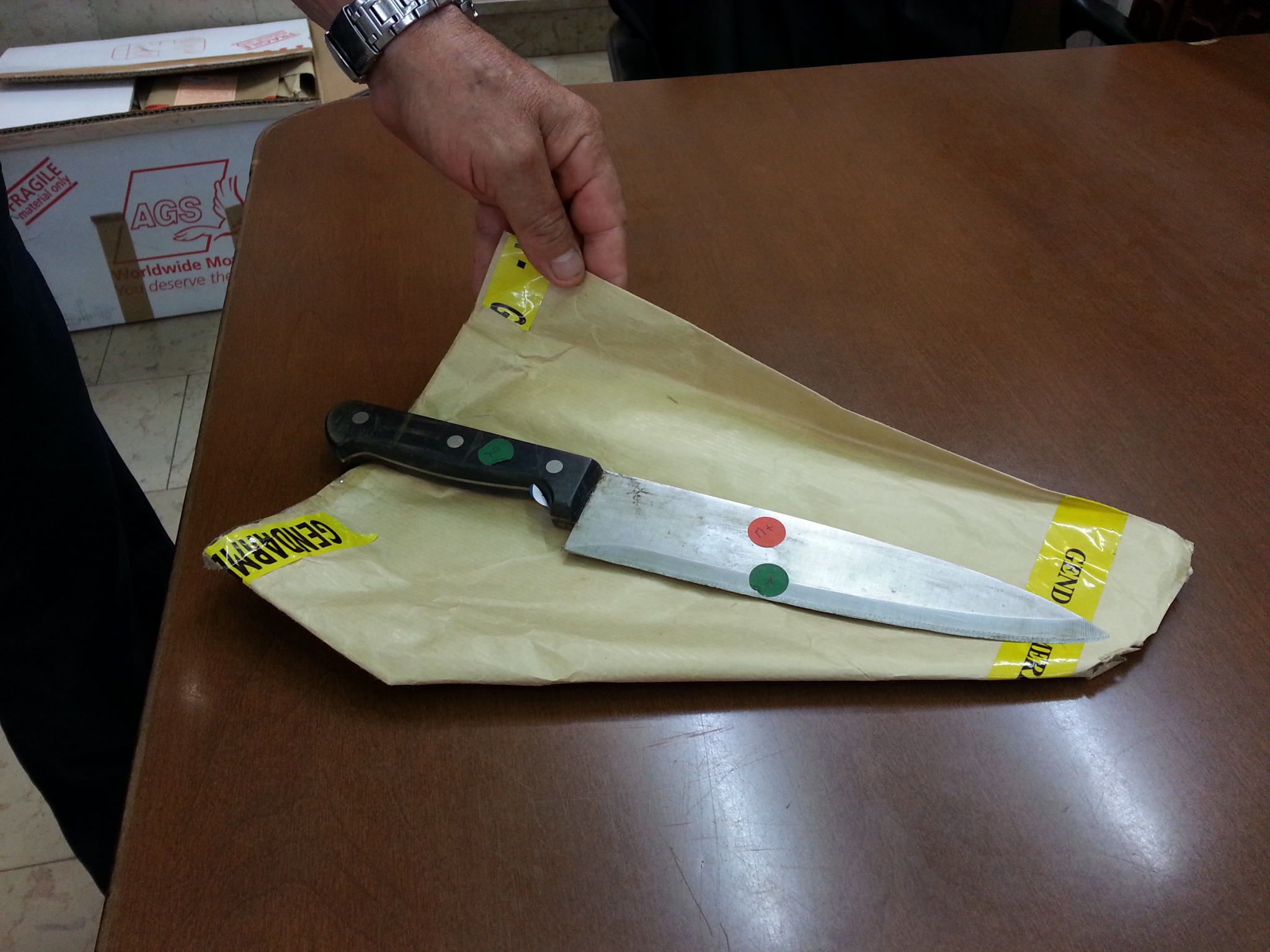 La victime du premier dossier jugé par les jurés avait succombé à un coup de couteau mortel à l'abdomen. (Archives)