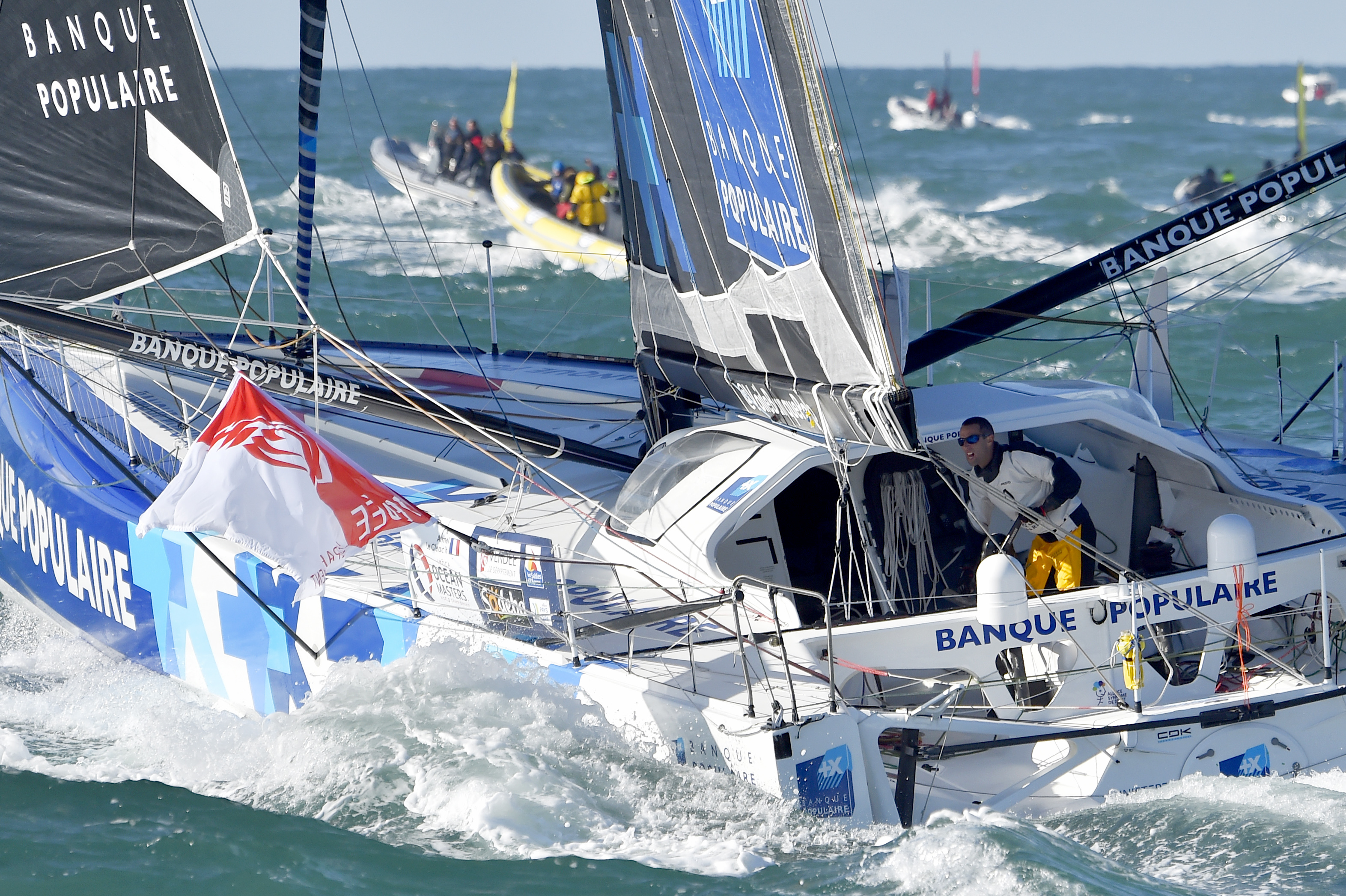 Vendée Globe - Armel Le Cléac'h en tête de la course, d'un souffle