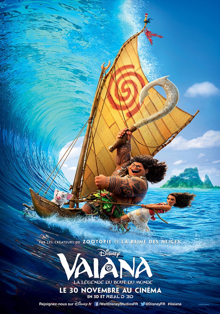 Vaiana arrive sur les écrans, les cinémas marquent le coup