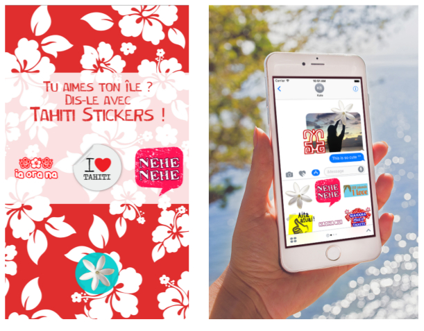 Une appli pour personnaliser ses photos à la mode locale