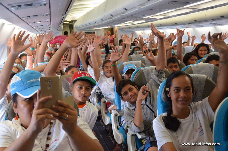 Un "Voyage du cœur" au-dessus des îles pour plus de 250 enfants