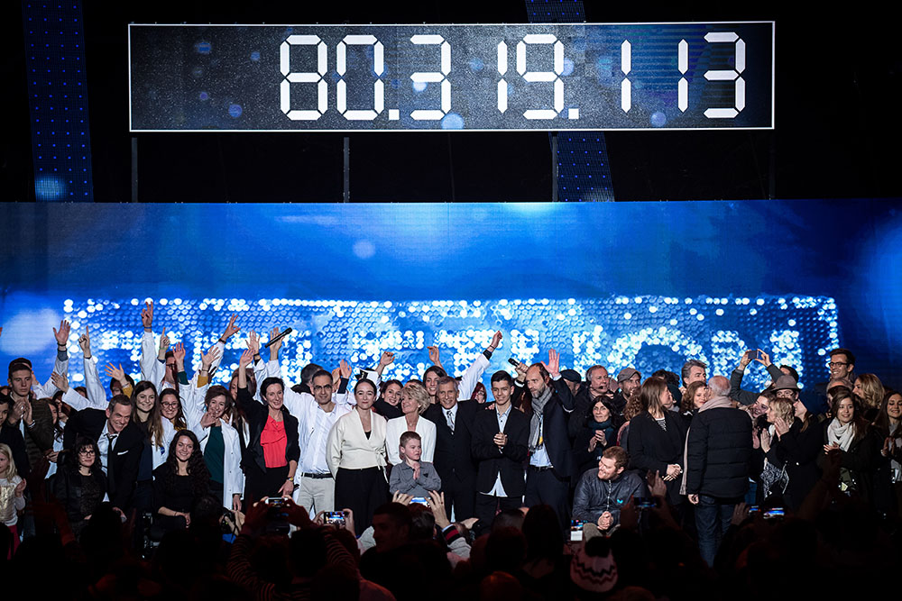 Téléthon: les promesses de dons dépassent les 80 millions d'euros