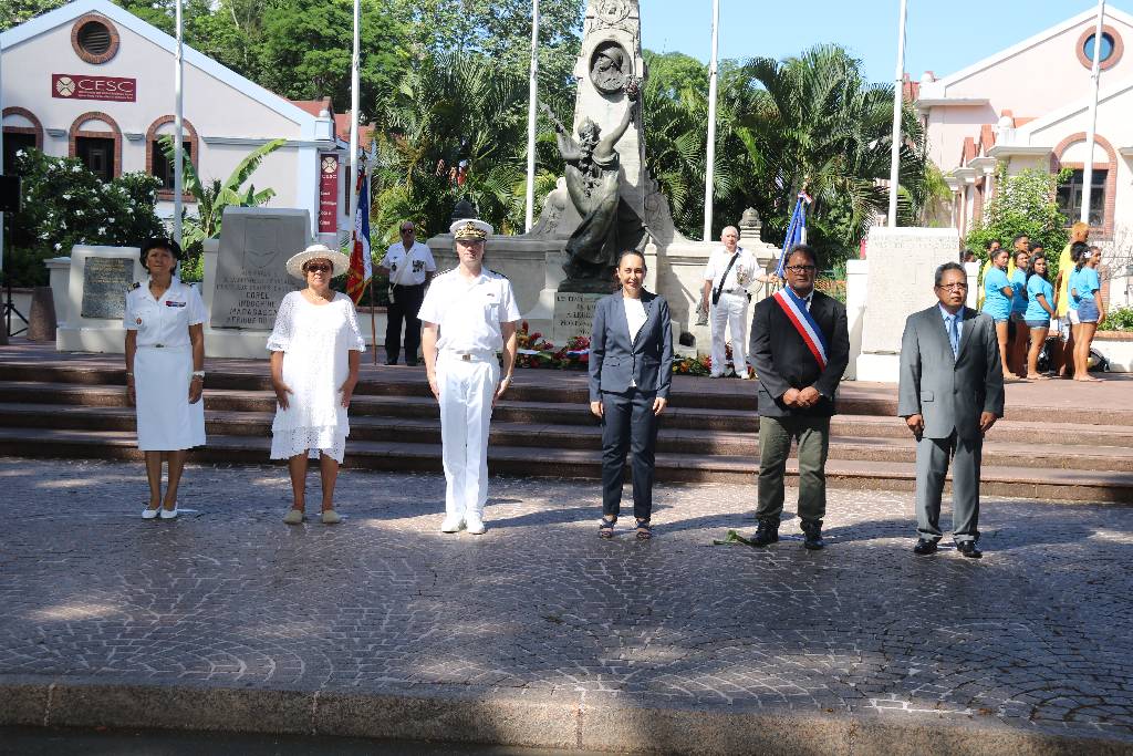 La journée d'hommage aux morts pour la France célébrée à Papeete
