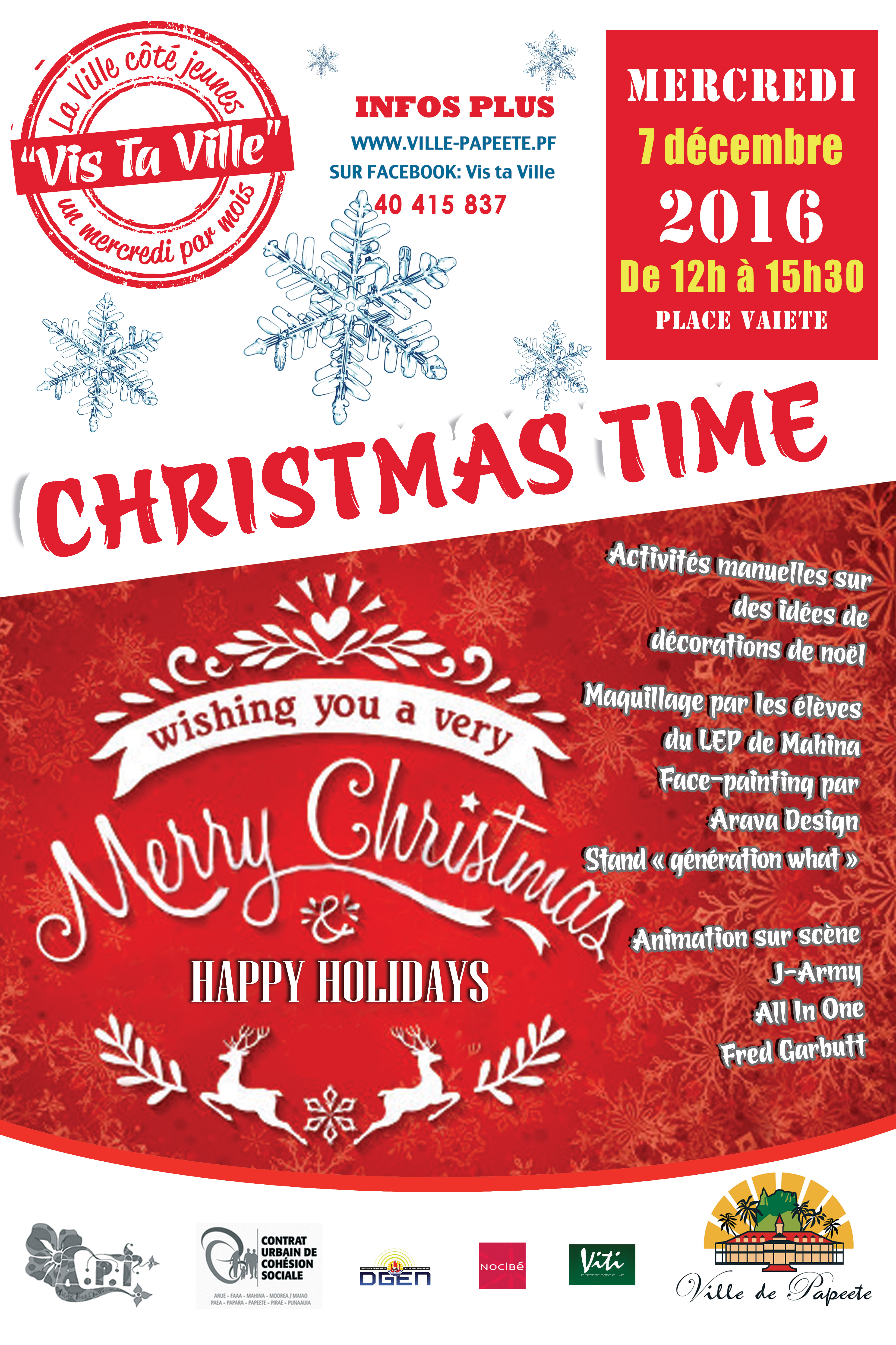 "Vis ta ville" aux couleurs de Noël