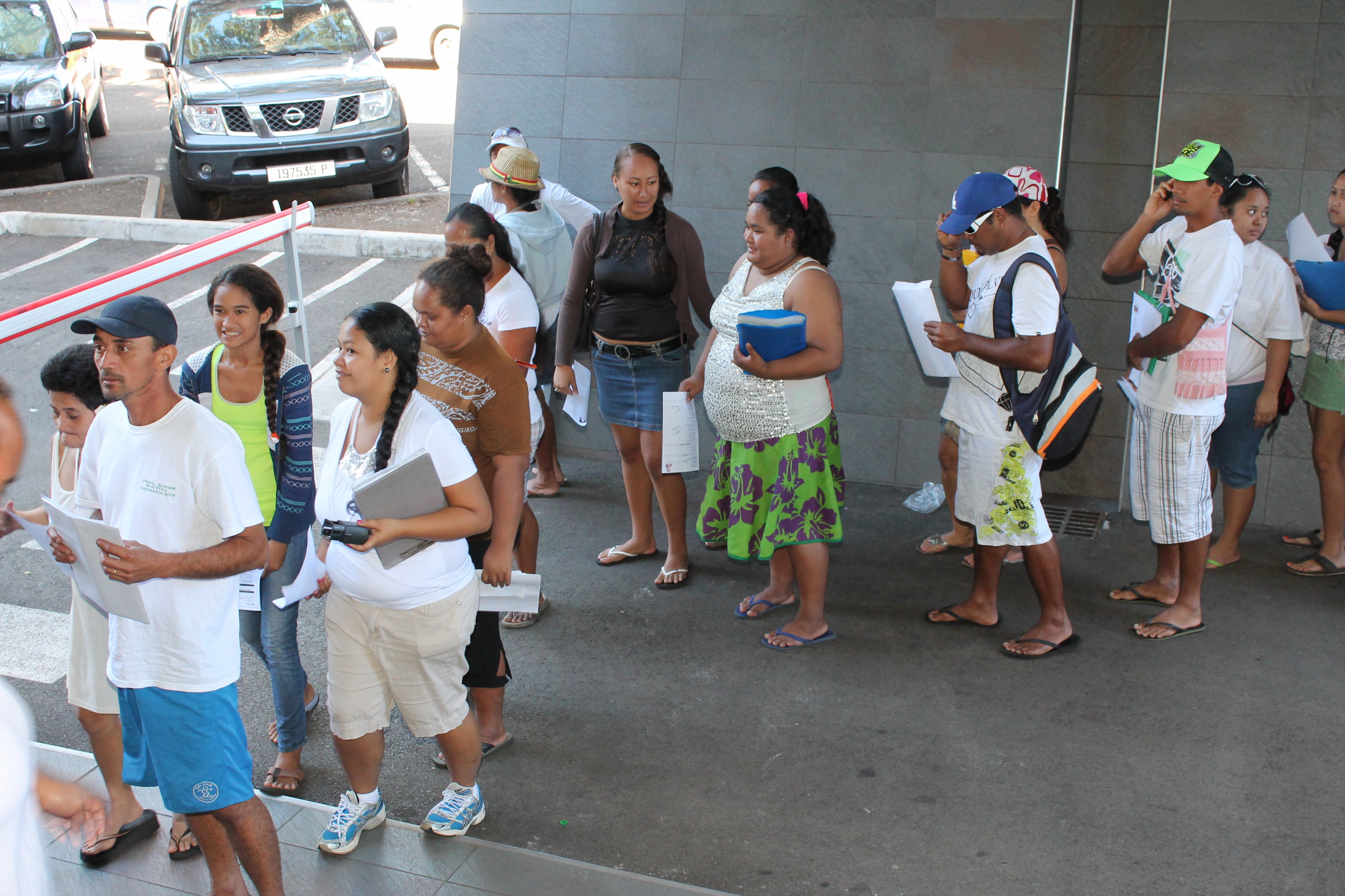 Le collectif Chômeurs en action manifeste régulièrement depuis 2012 pour l'instauration en Polynésie française d'une aide de type allocation chômage.