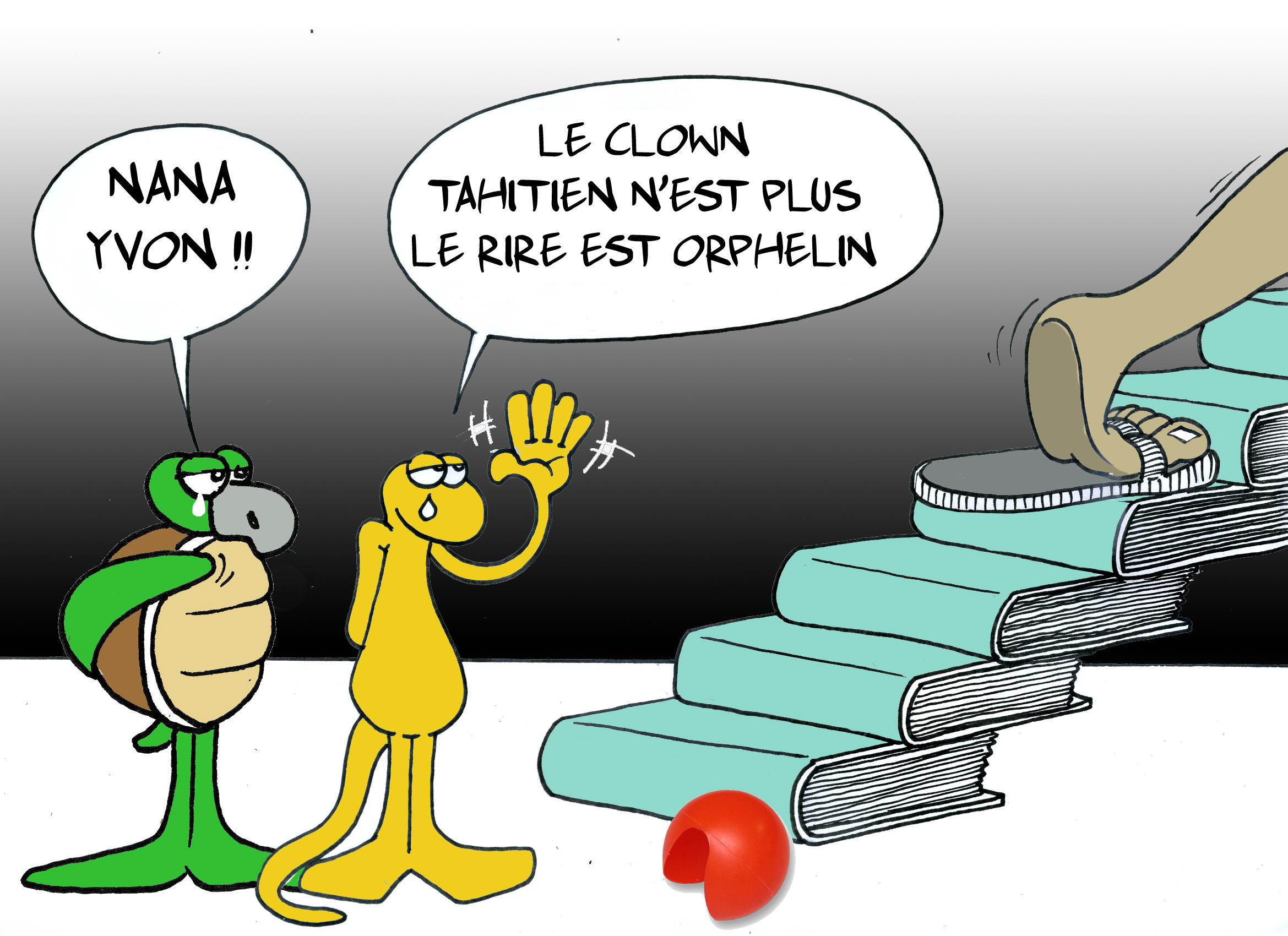 " Adieu l'artiste " par Munoz