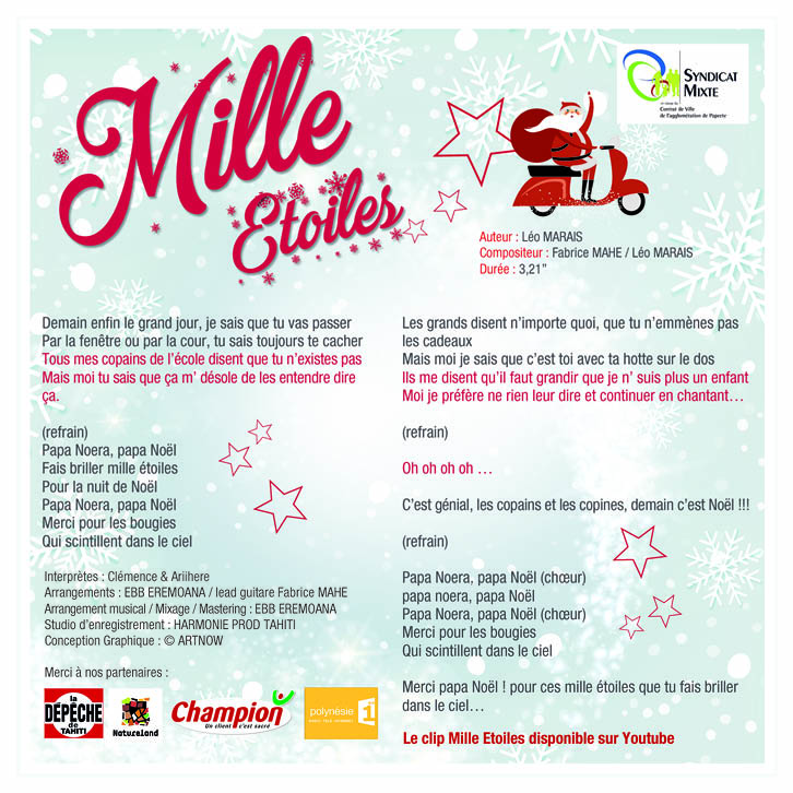 Noël : la chanson "Mille étoiles" pour aider les quartiers prioritaires