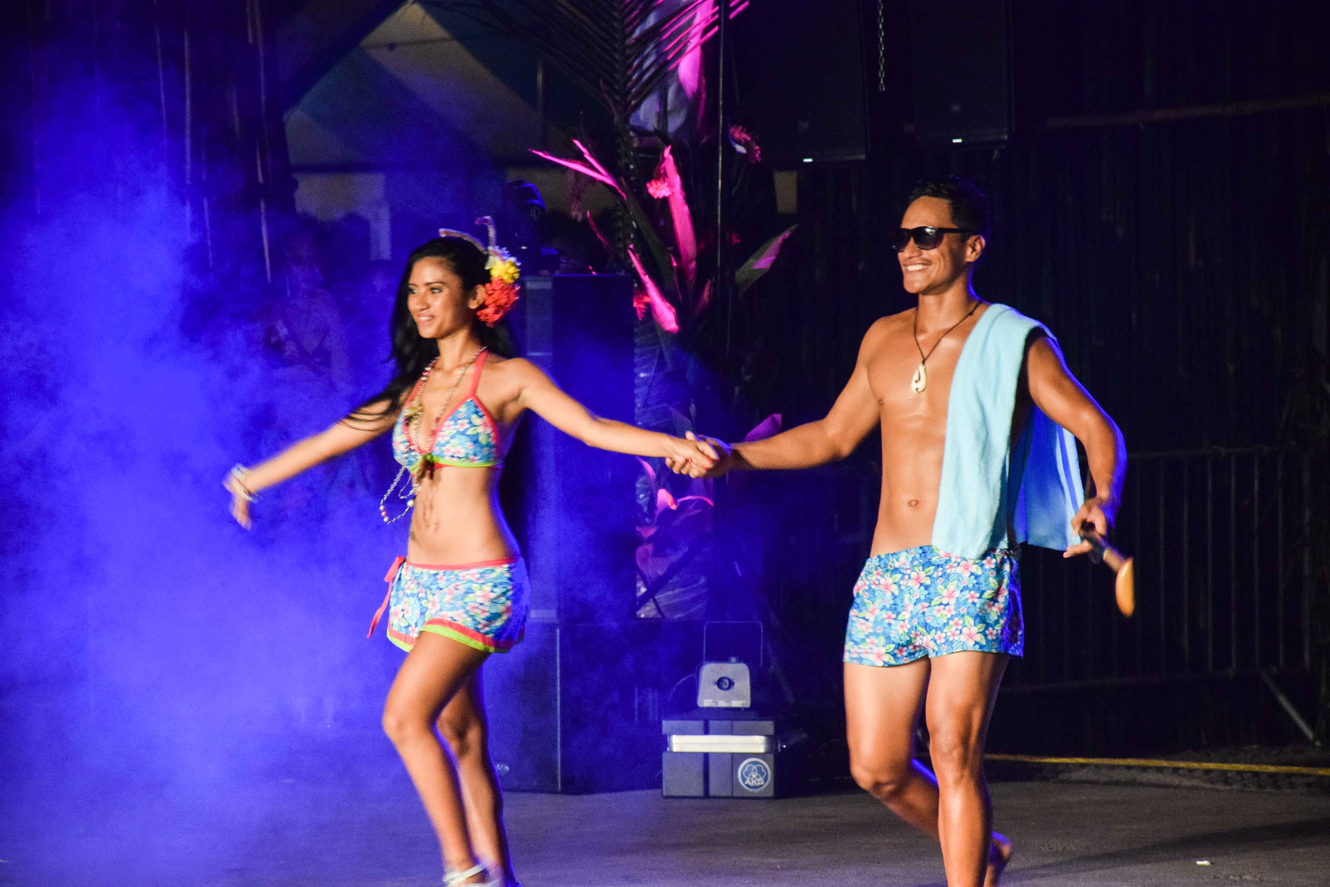 Le passage en maillot, l’un des moments préférés du public.