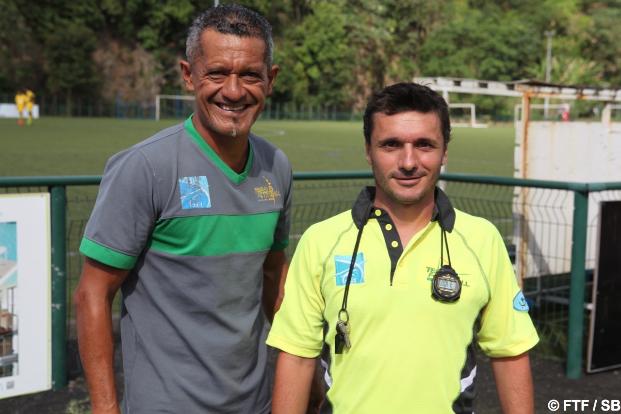 Pascal Vahirua et Sébastien Labayen