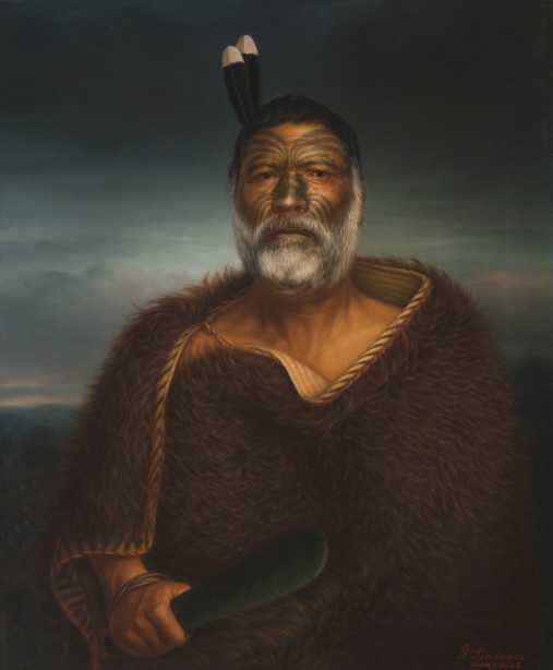Eru Tamaikoha te Ariari, huile sur toile, 1903, Auckland Art Gallery Toi o Tamaki, don de Mr. H E Partridge, 1915.