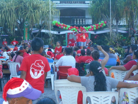 Un Noël à la mairie de Moorea