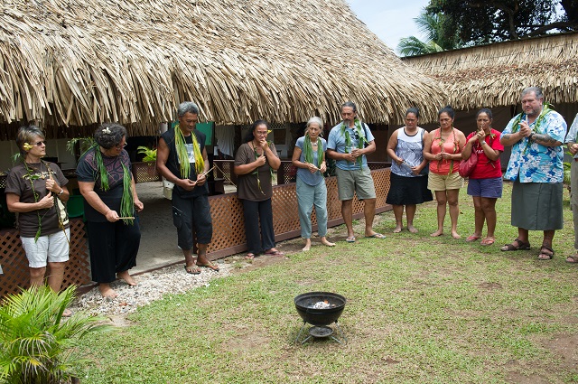 L'association Rohutu Noanoa, qui se mobilise depuis plusieurs années pour préserver le site de la pointe Tata'a, s'est réunie samedi avec des représentants de différentes associations culturelles.