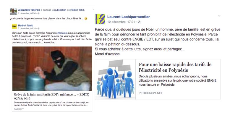 Grève de la faim contre EDT : coup médiatique ou lutte sociale ?