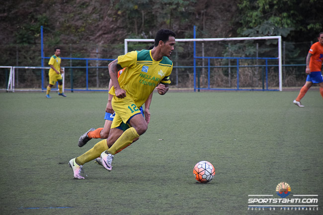 Alvin Tehau en action