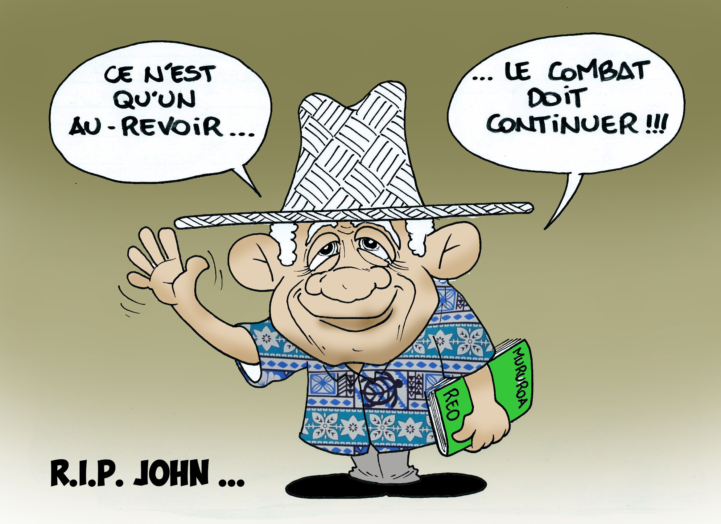 " R.I.P John " par Munoz