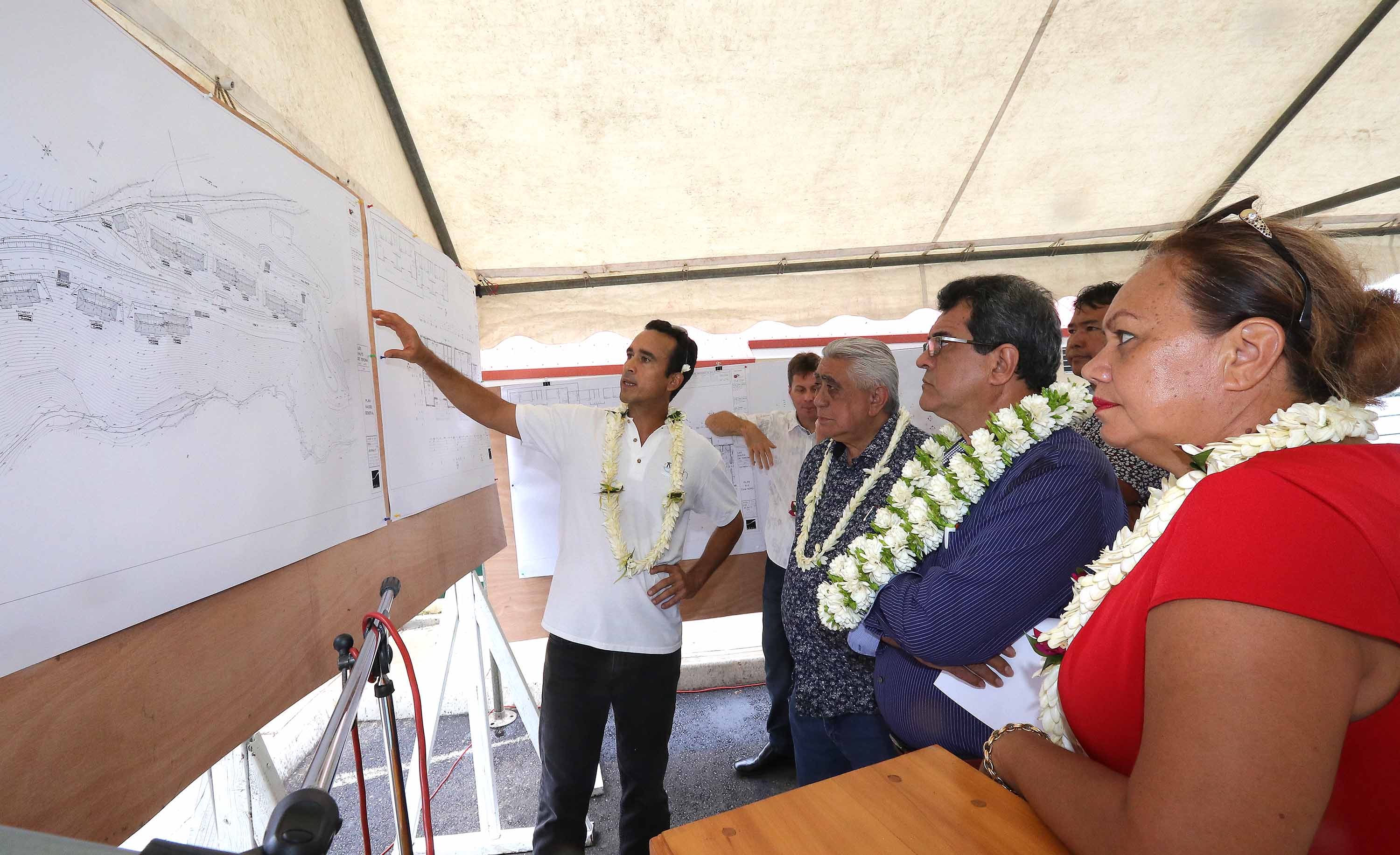 Inauguration de la résidence les Hauts de Teroma