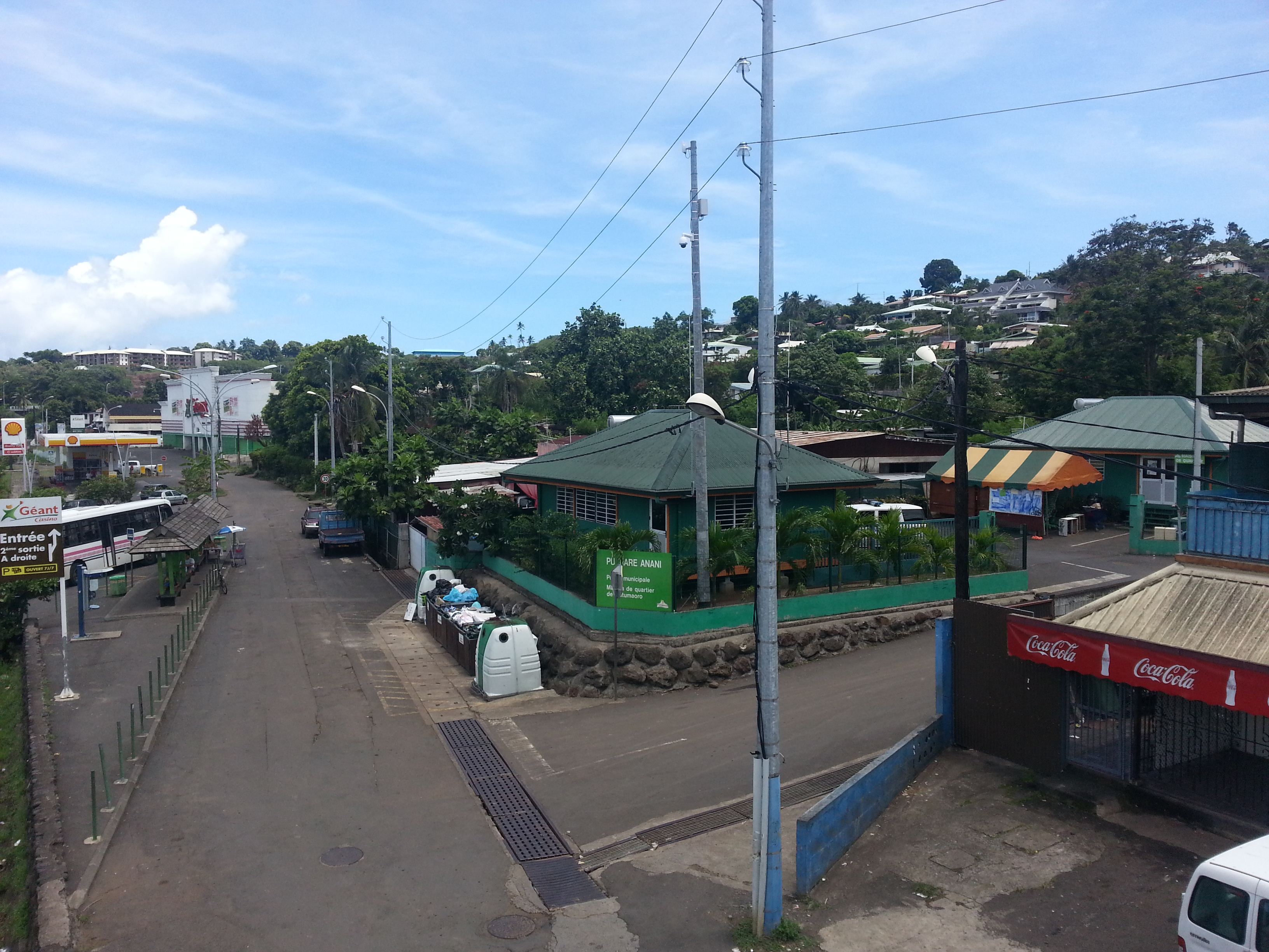 Le drame s'est produit mercredi matin dans le quartier de la station de Outumoro à Punaauia.