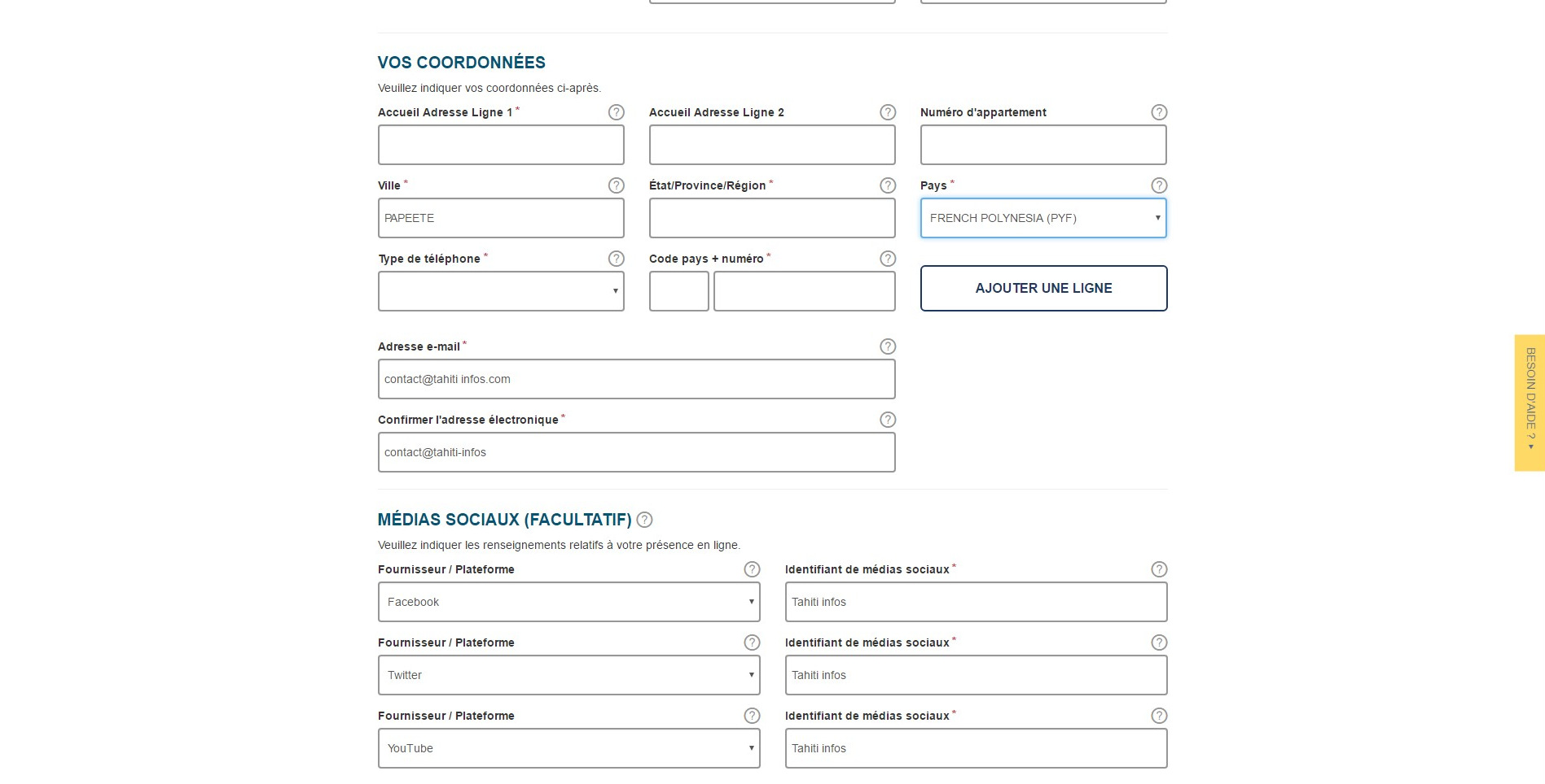 ESTA : Les Etats Unis demandent les profils Facebook