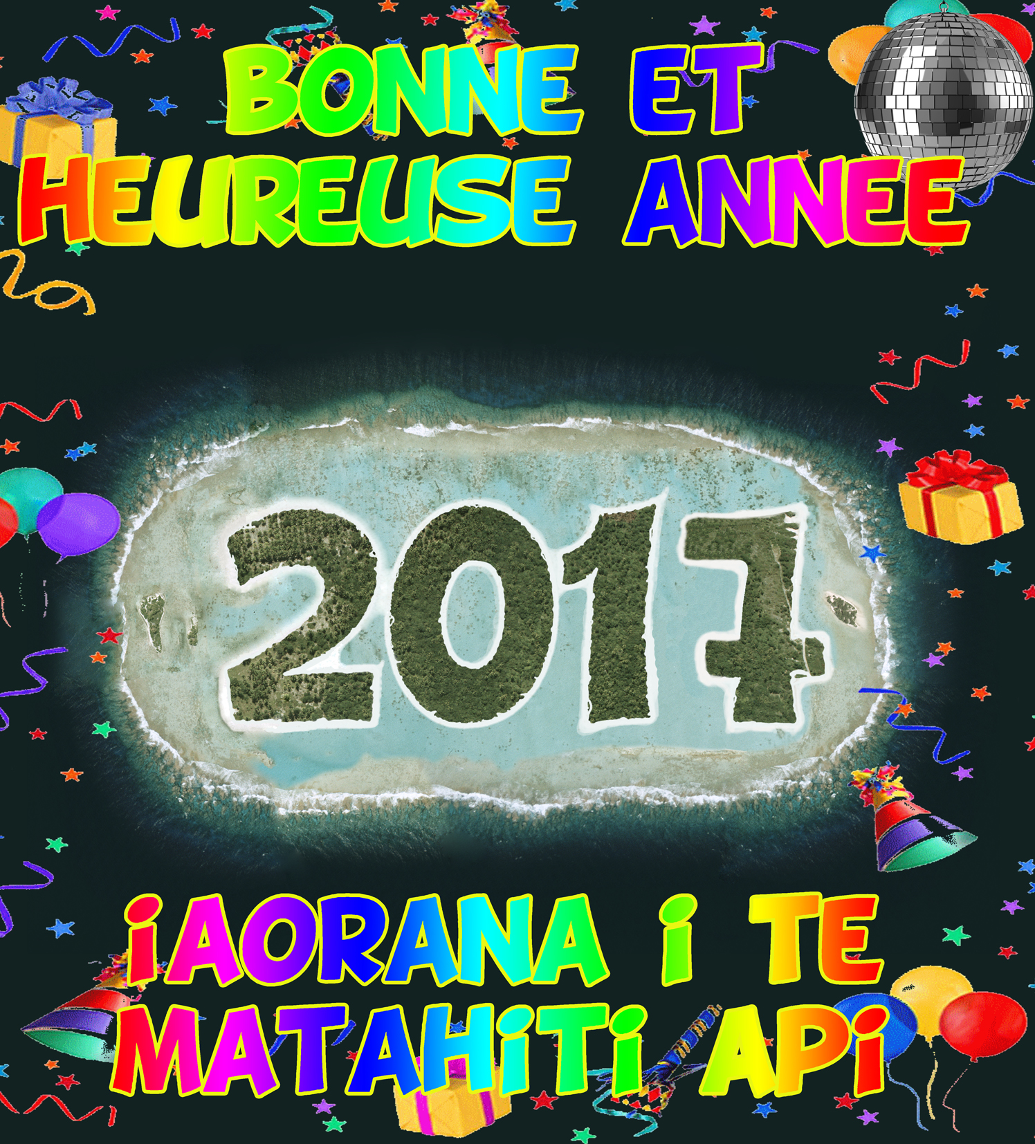 " Bonne et heureuse année 2017 " par Munoz