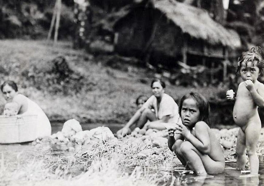 La lessive 1930-1940, Photo Bob Du Pont