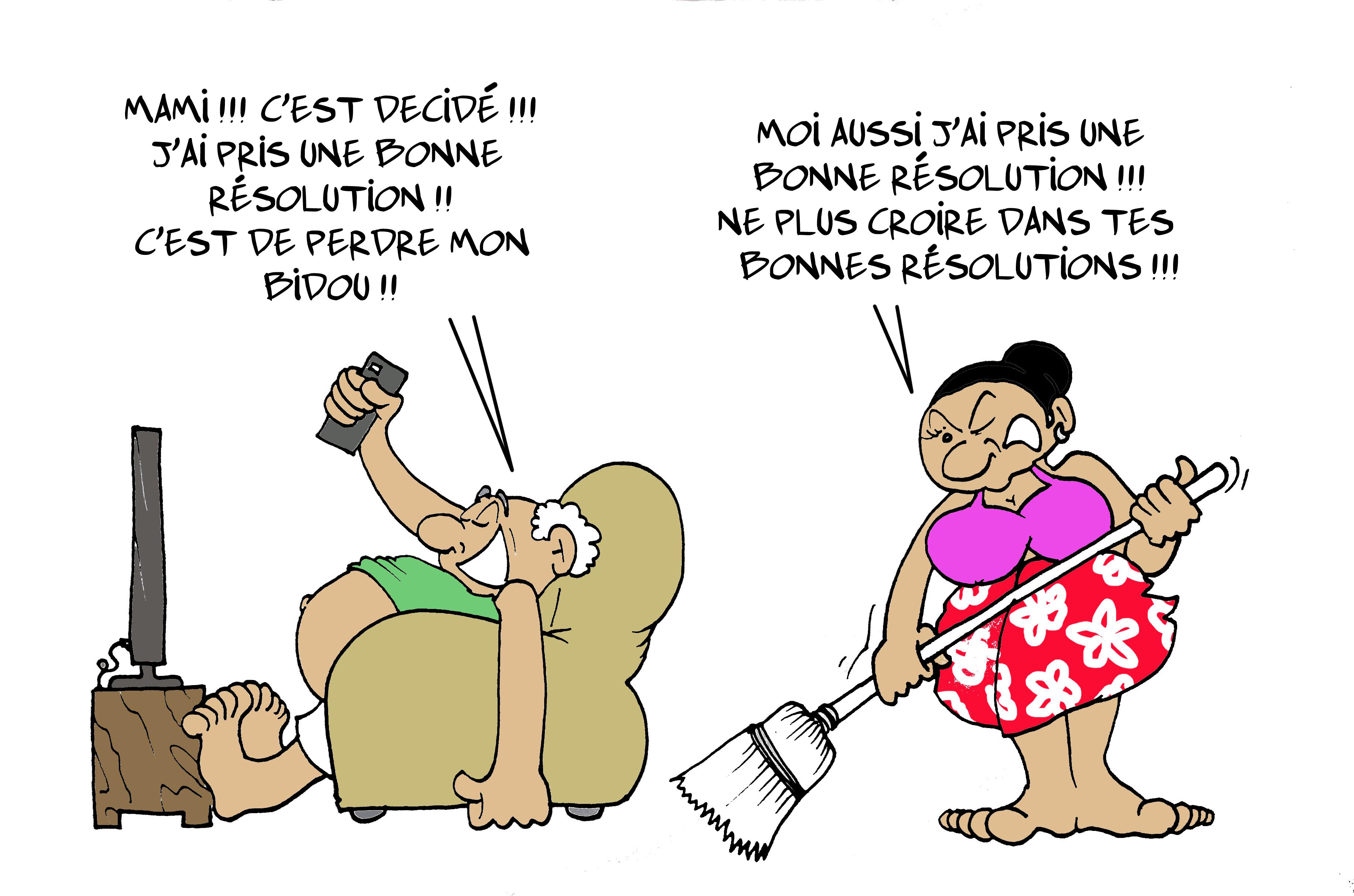 " Les bonnes résolutions " par Munoz