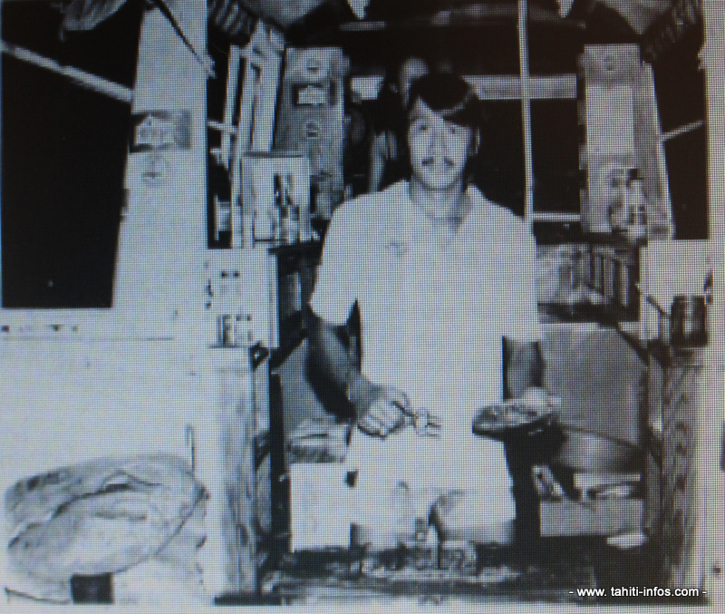 Roland Pansi dans les années 1980.