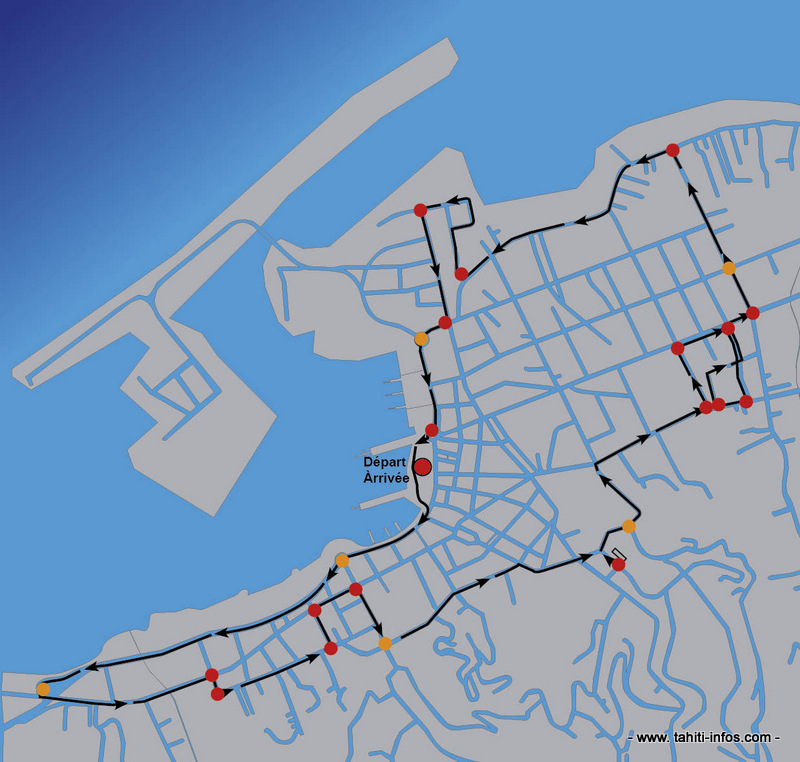 Ce parcours est en cours de validation et diffère de celui indiqué dans l'arrêté.