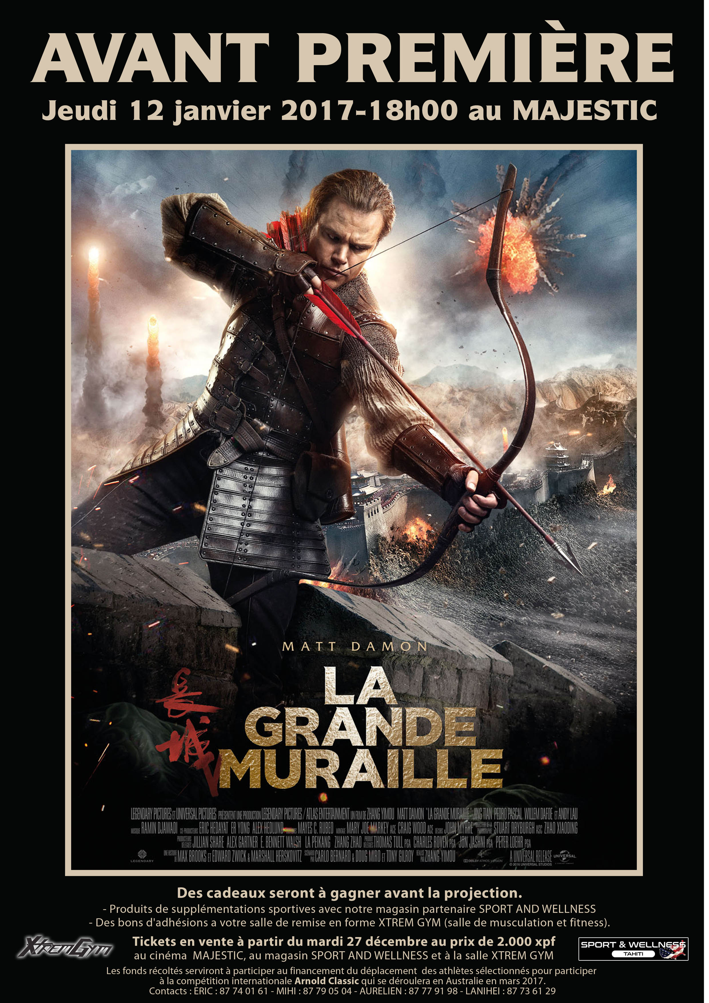 Sélectionnés pour une compétition en Australie de bodyfit