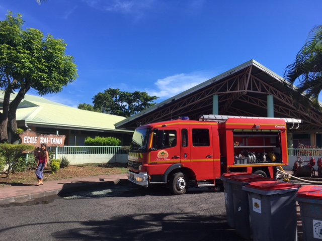 L'école Raitama de Papeete a procédé à son 2ème exercice d'évacuation