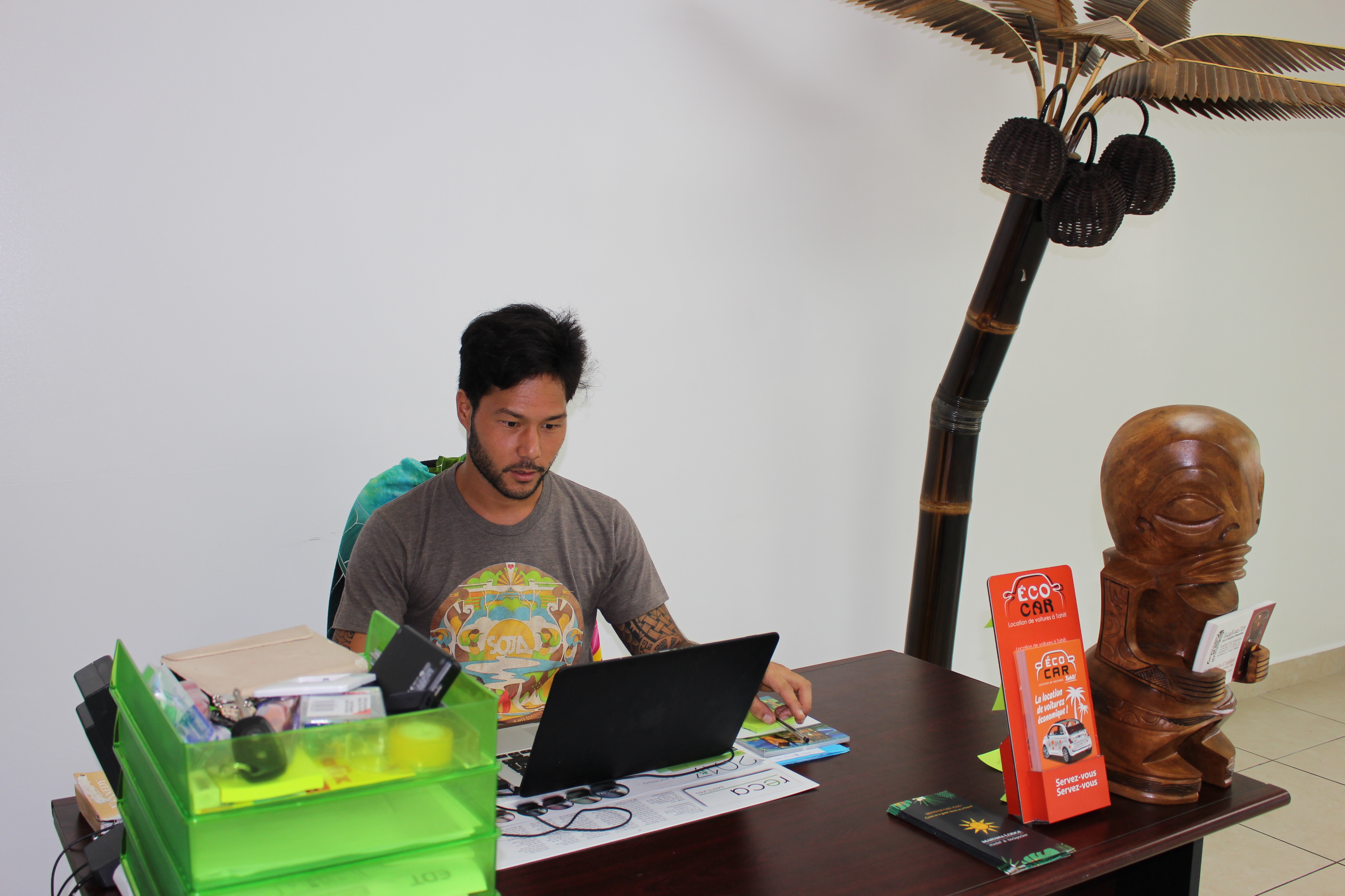 Maui Shan a ouvert la première auberge de jeunesse tahitienne