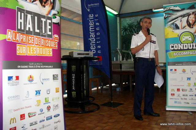 Le colonel Pierre Caudrelier a lancé, ce jeudi, la campagne 2017 des stages "HPRR".