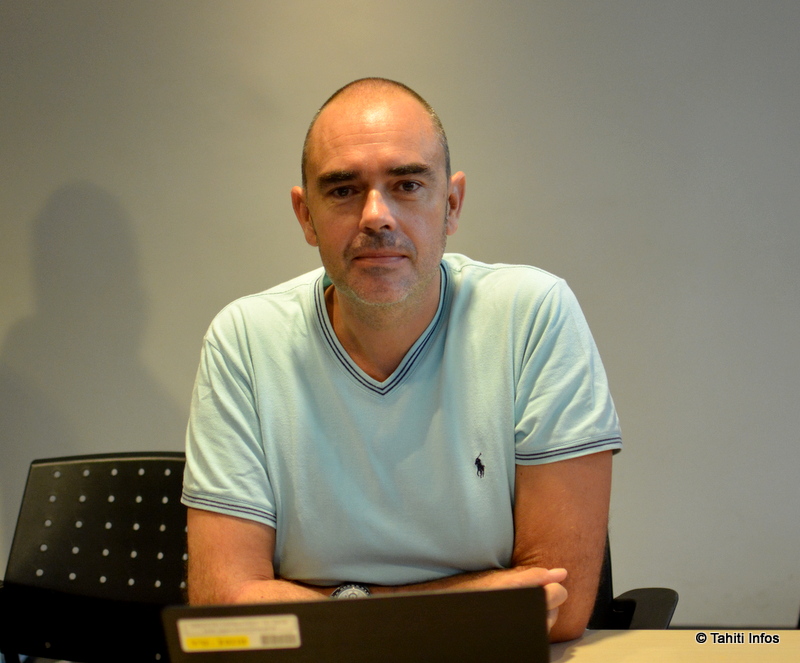 François Pillonneau, responsable de la sécurité des systèmes d'information pour la Polynésie française